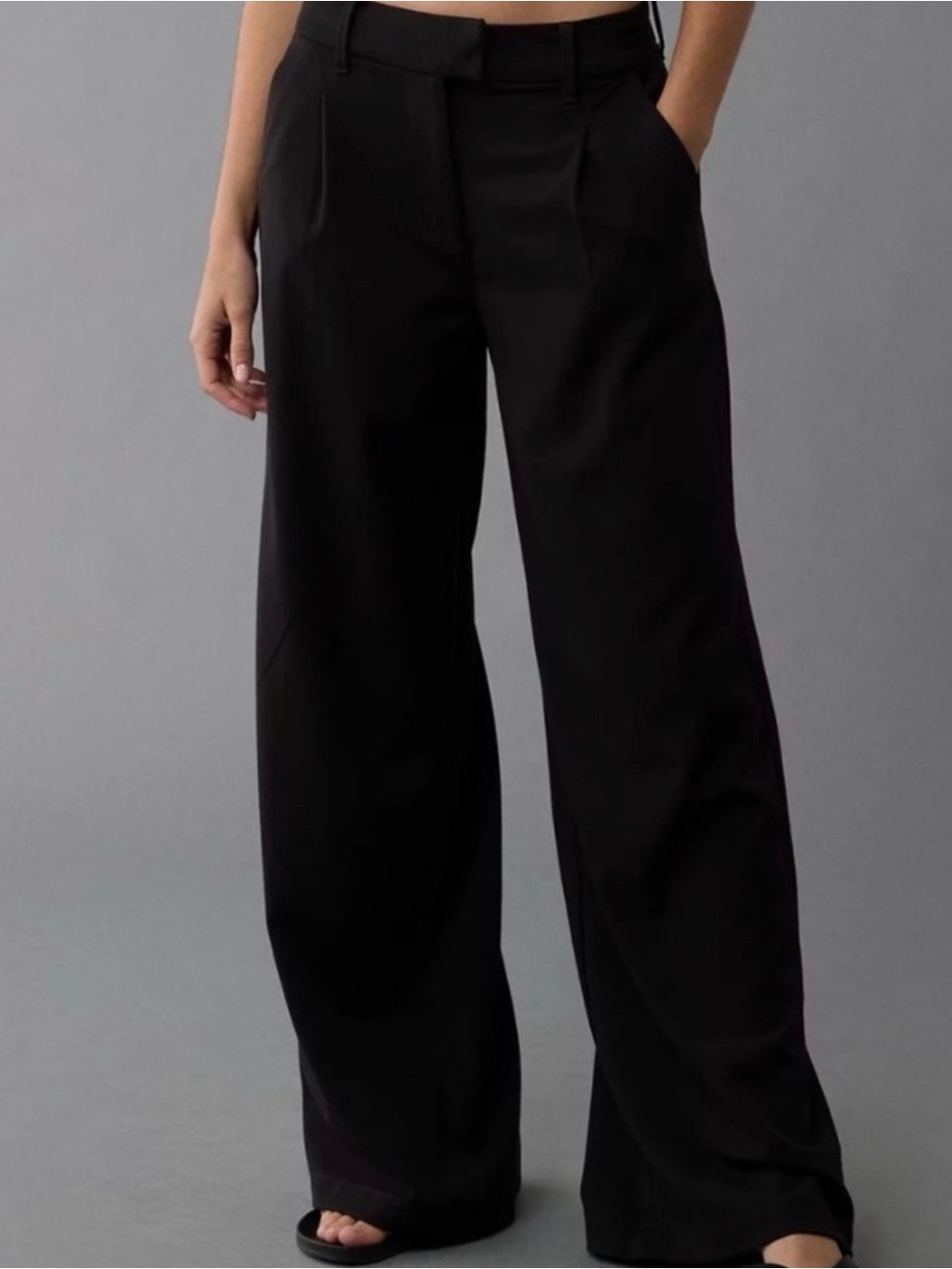 ae stretch poppy trouser